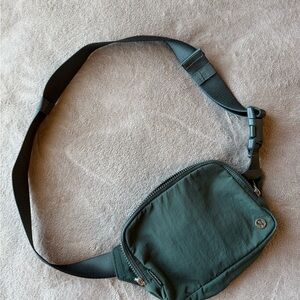 Lululemon Athletica Green Crossbody Bag with Adjustable Strap